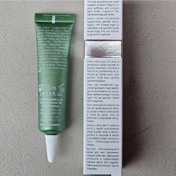 DOCTOR BABOR AWAKENING EYE CREAM New in box msrp $45 clean performance .05 oz - Picture 12 of 12